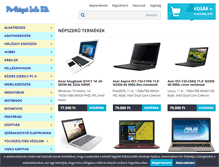 Tablet Screenshot of pc-sziget.hu